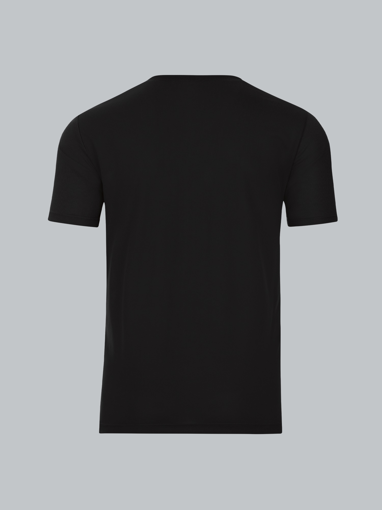 V-Shirt COOLMAX® Schwarz