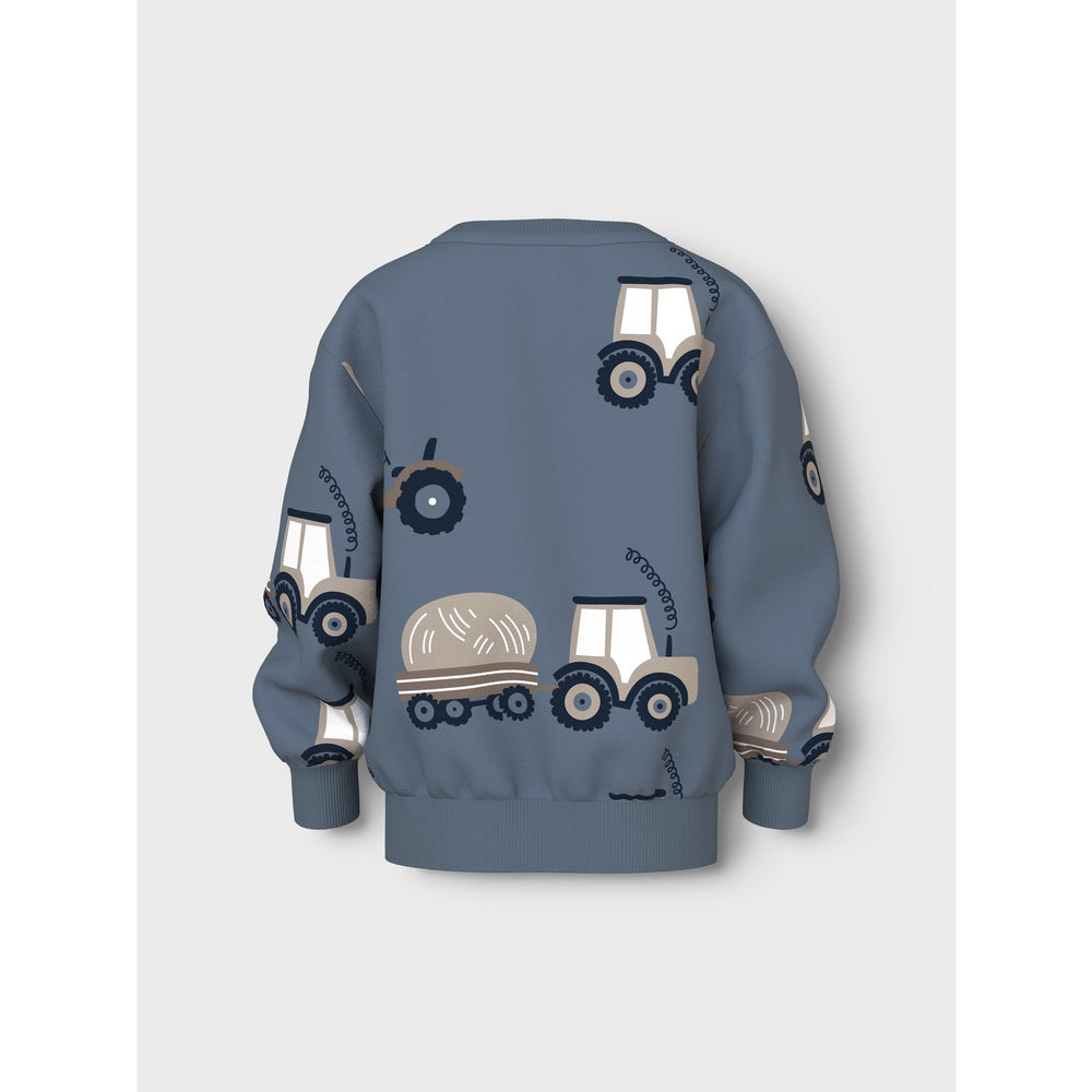 Køb Name It Blue Mirage Jame Sweatshirt