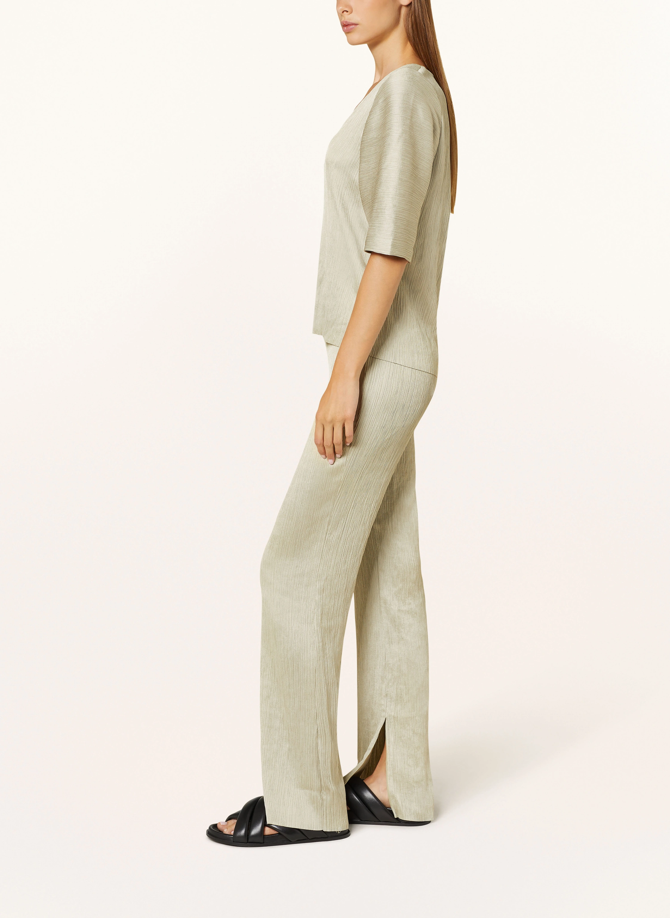 DANTE6 Marlenehose D6CHAZELLE aus Satin