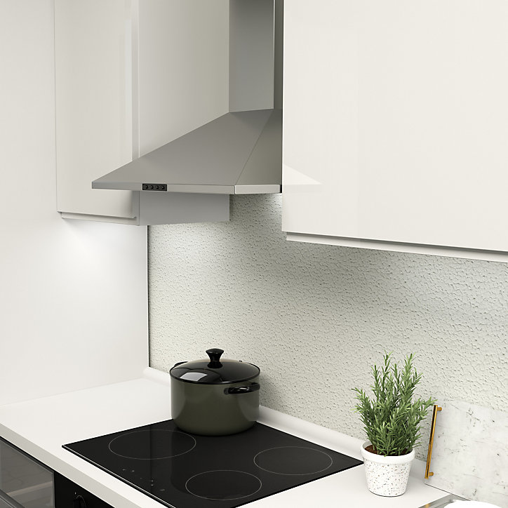 Cuisine complète pré-montée All in Alice gris et blanc L.270 cm avec électroménager