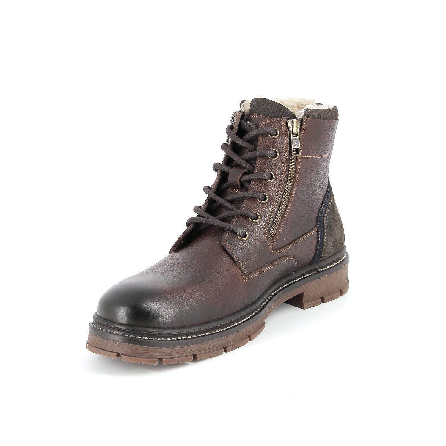 André - Bottines & Boots PLANALTO Marron