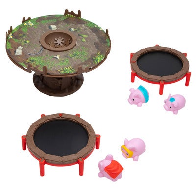 AMO Toys Pigs on Trampolines Spill