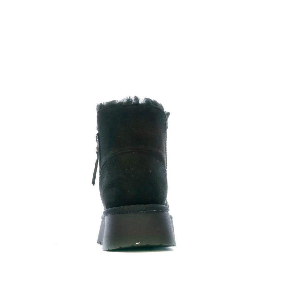 Xti Boots à Plateforme Noir Femme Xti 142210