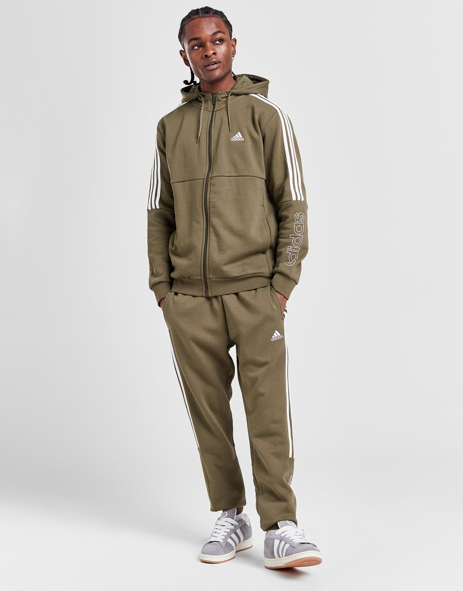adidas Ensemble de survêtement linéaire Badge of Sport Homme