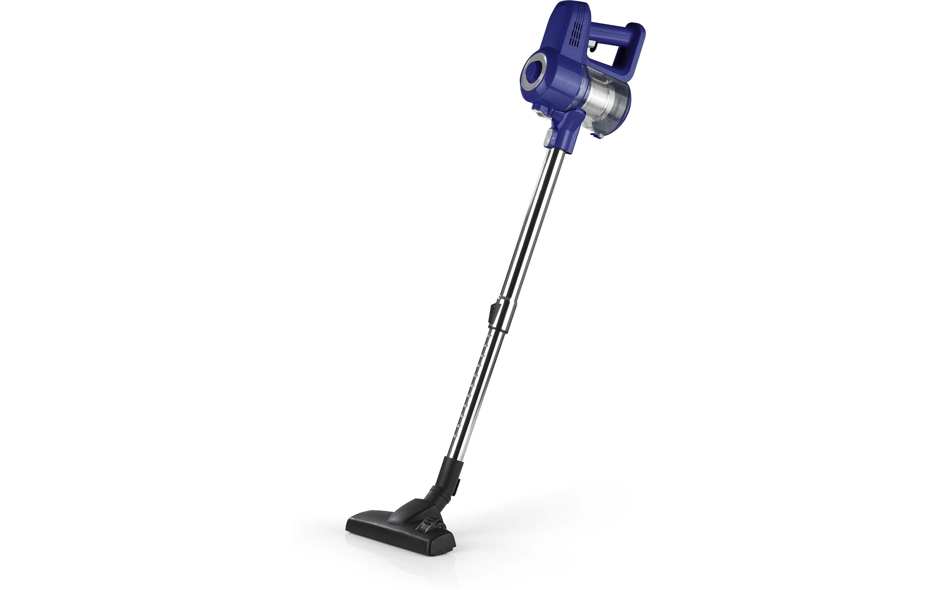 Akku-Hand- und Stielsauger Blau/SilberKabelloser Hand- und Bodenstaubsauger