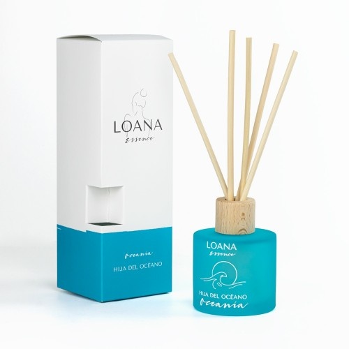 O difusor de varetas Loana Essence absorve odores de animais de estimação e possui aroma de lavanda.