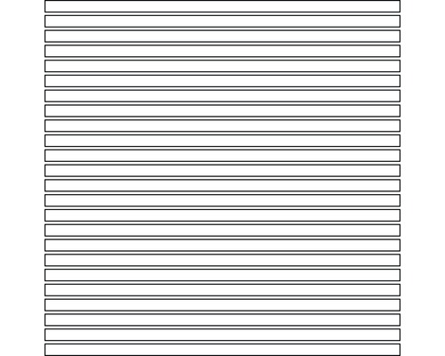 Hoofdelement Osmo Alu-Fence 184 x 179 cm Rhombus design antraciet