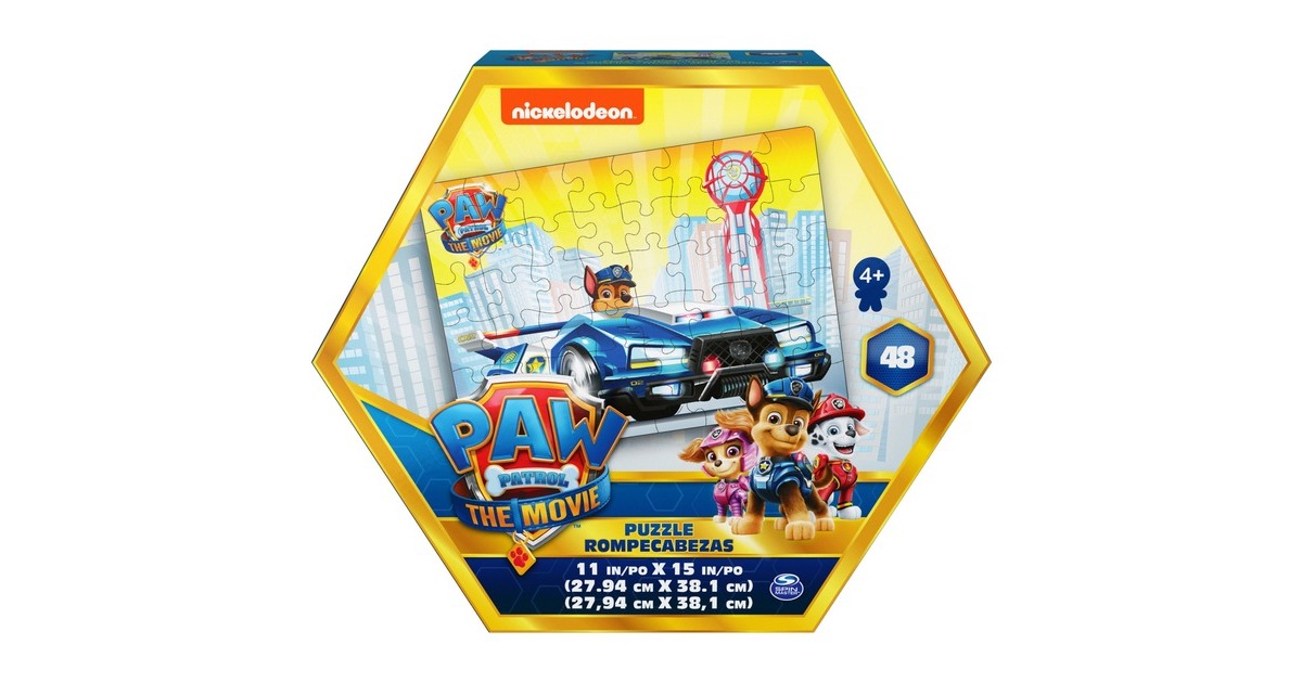 Spin MasterPaw Patrol - The Movie - puzzel  (48 stukjes)