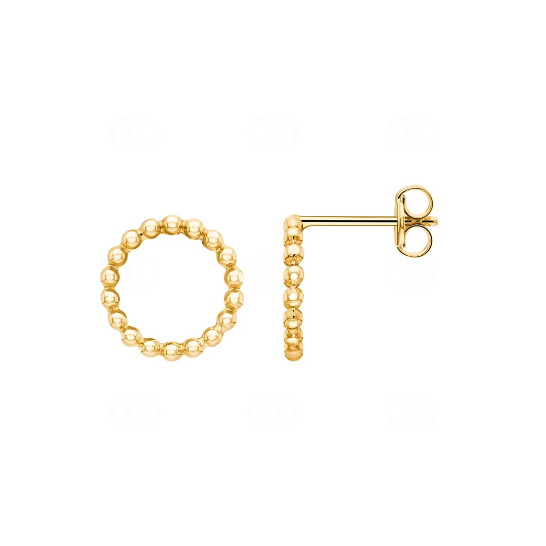 Ohrstecker 750/18 K Gelbgold