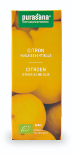 Purasana Etherische Olie Citroen 10ML