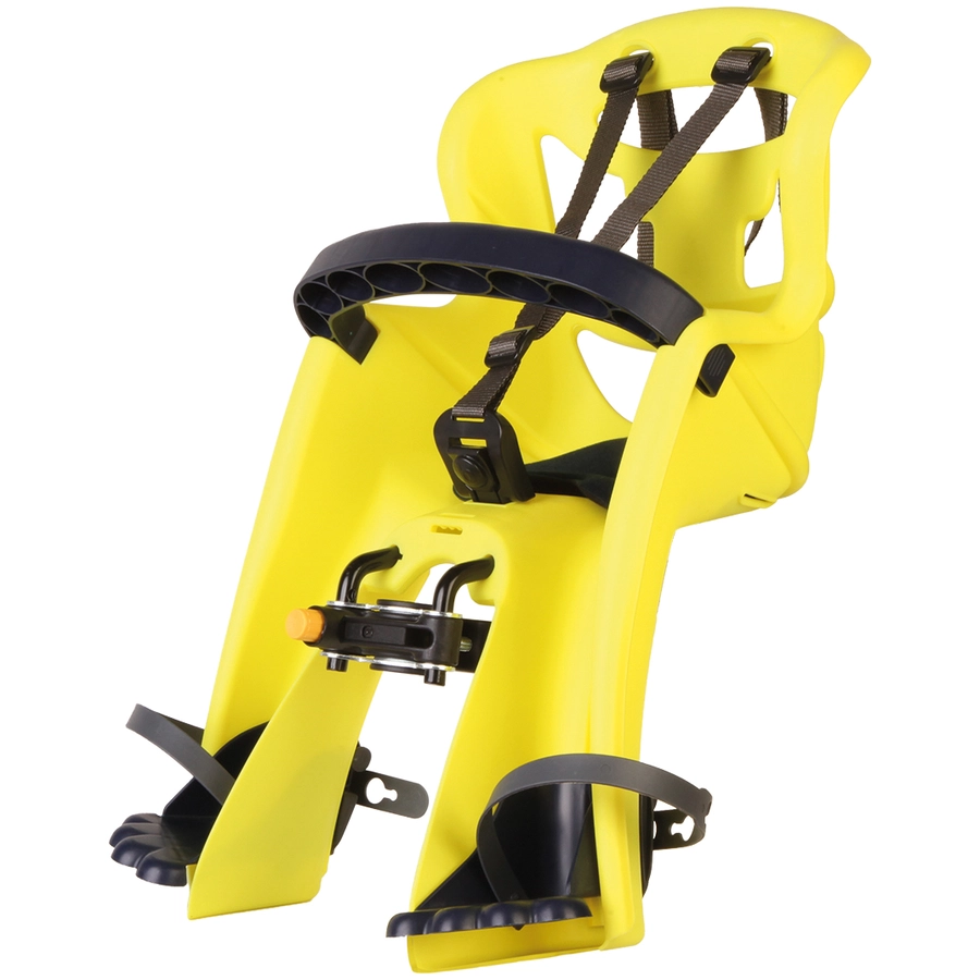BELLELLI Kindersitz Fahrrad Tattoo Plus Handlefix handlebar mount Yellow High Viz