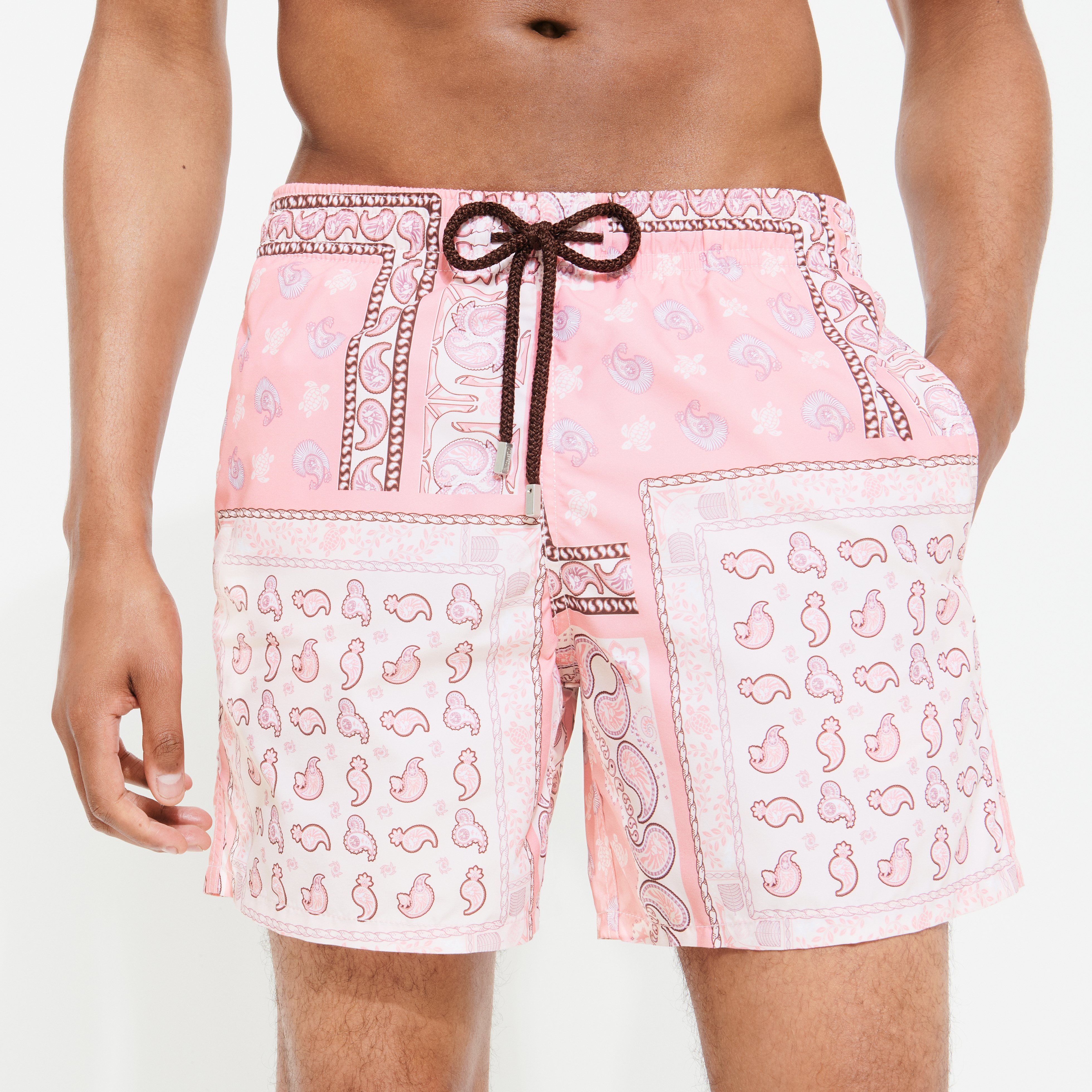 Maillot de Bain Homme Bandana - Bape® Black x Vilebrequin