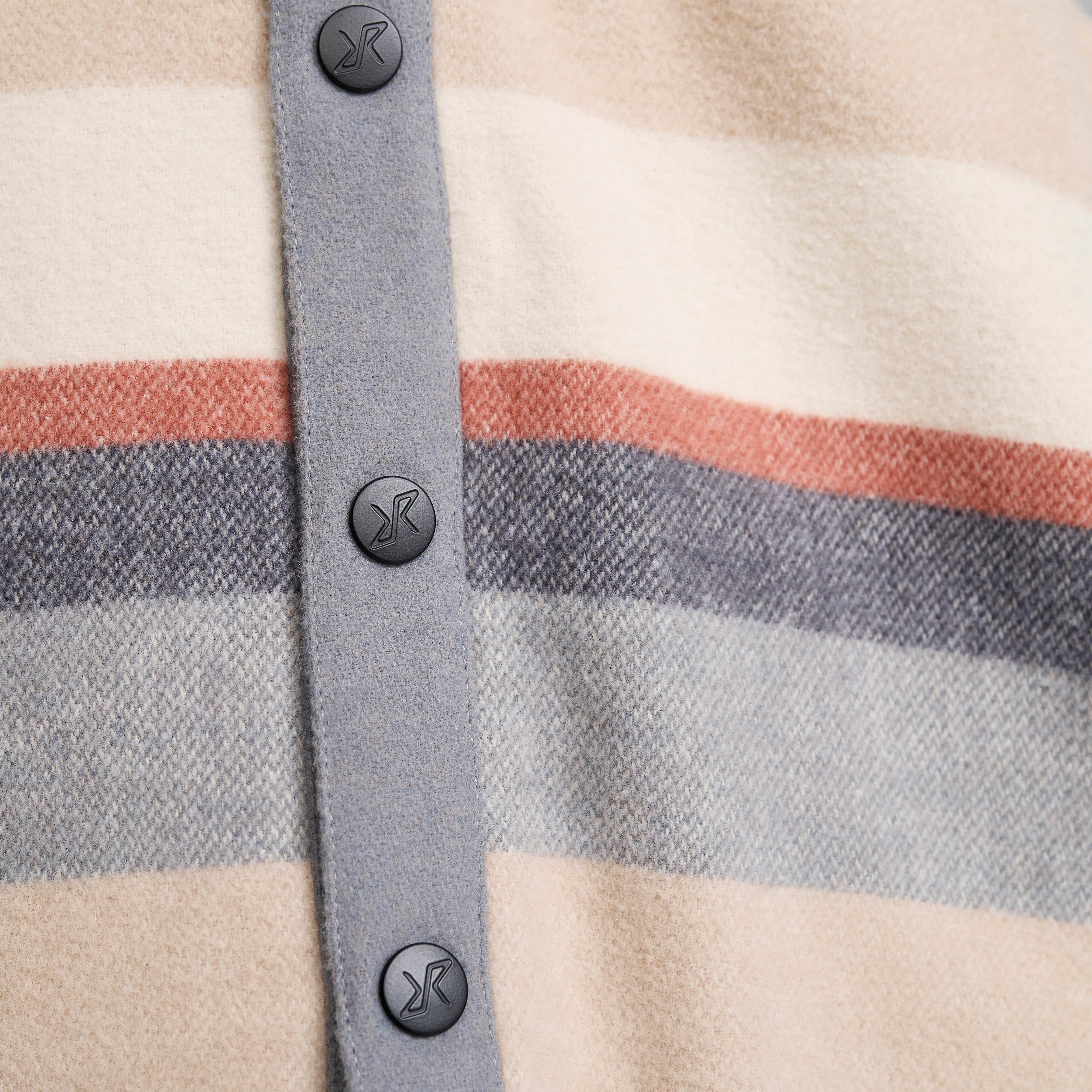 Highland Warm Overshirt Dame Peyote/Copper