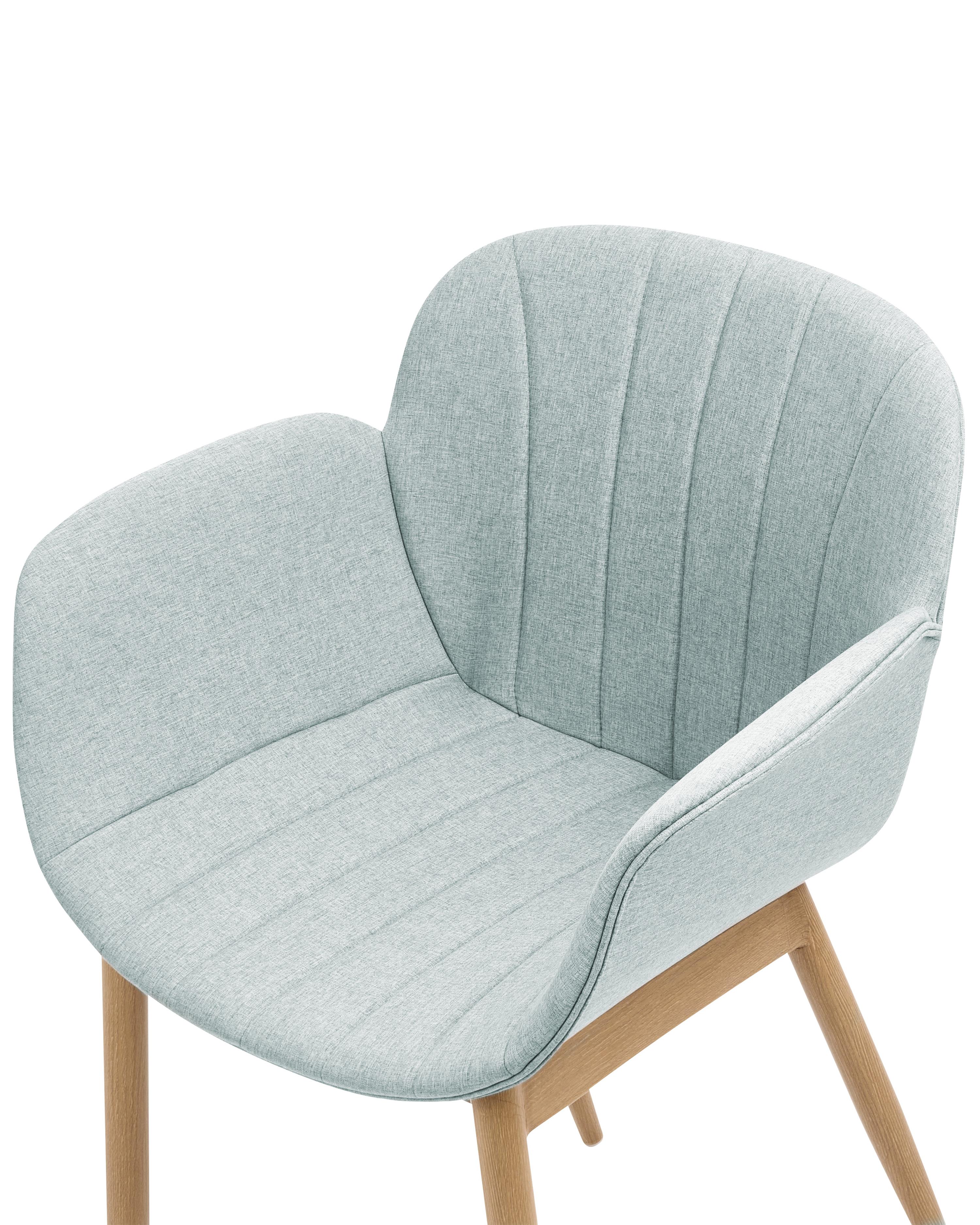 Set van 2 eetkamerstoelen ALICE Mintgroen