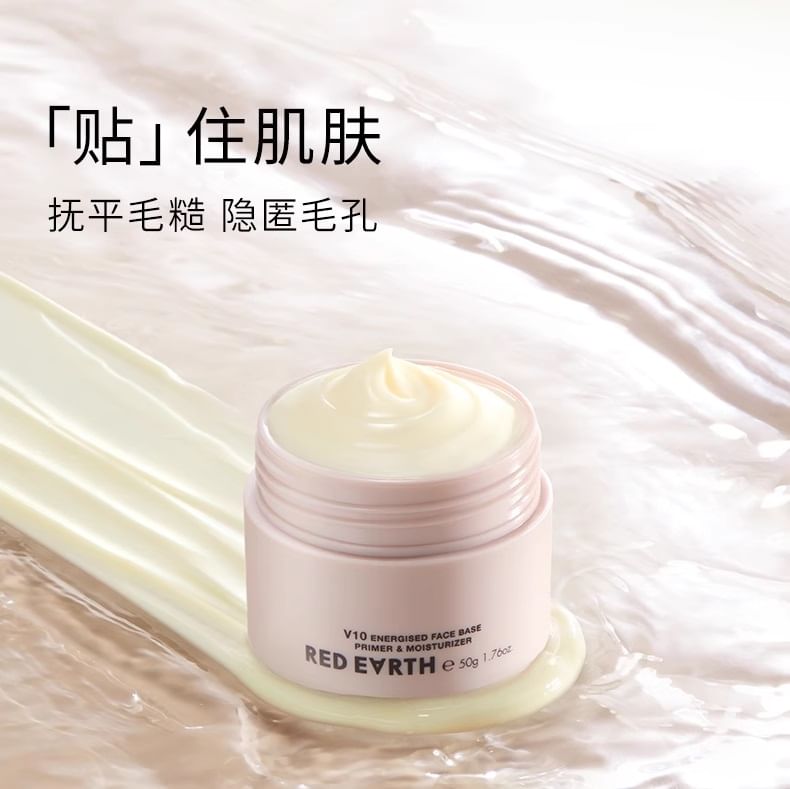 RED EARTH - V10 Primer en Moisturizer