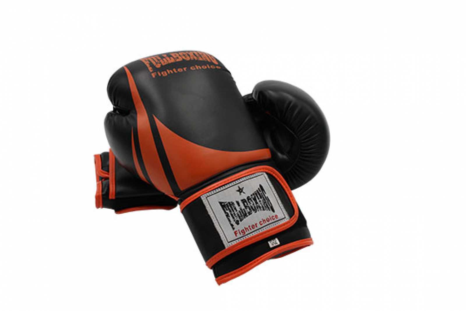 Luvas de boxe Softee Rash 10 OZ pretas/laranja