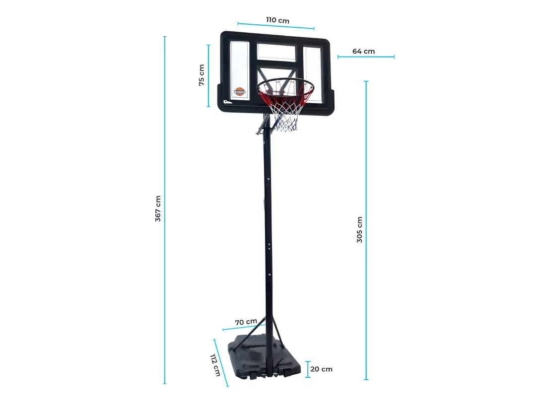Panier de Basket sur Pied Mobile 