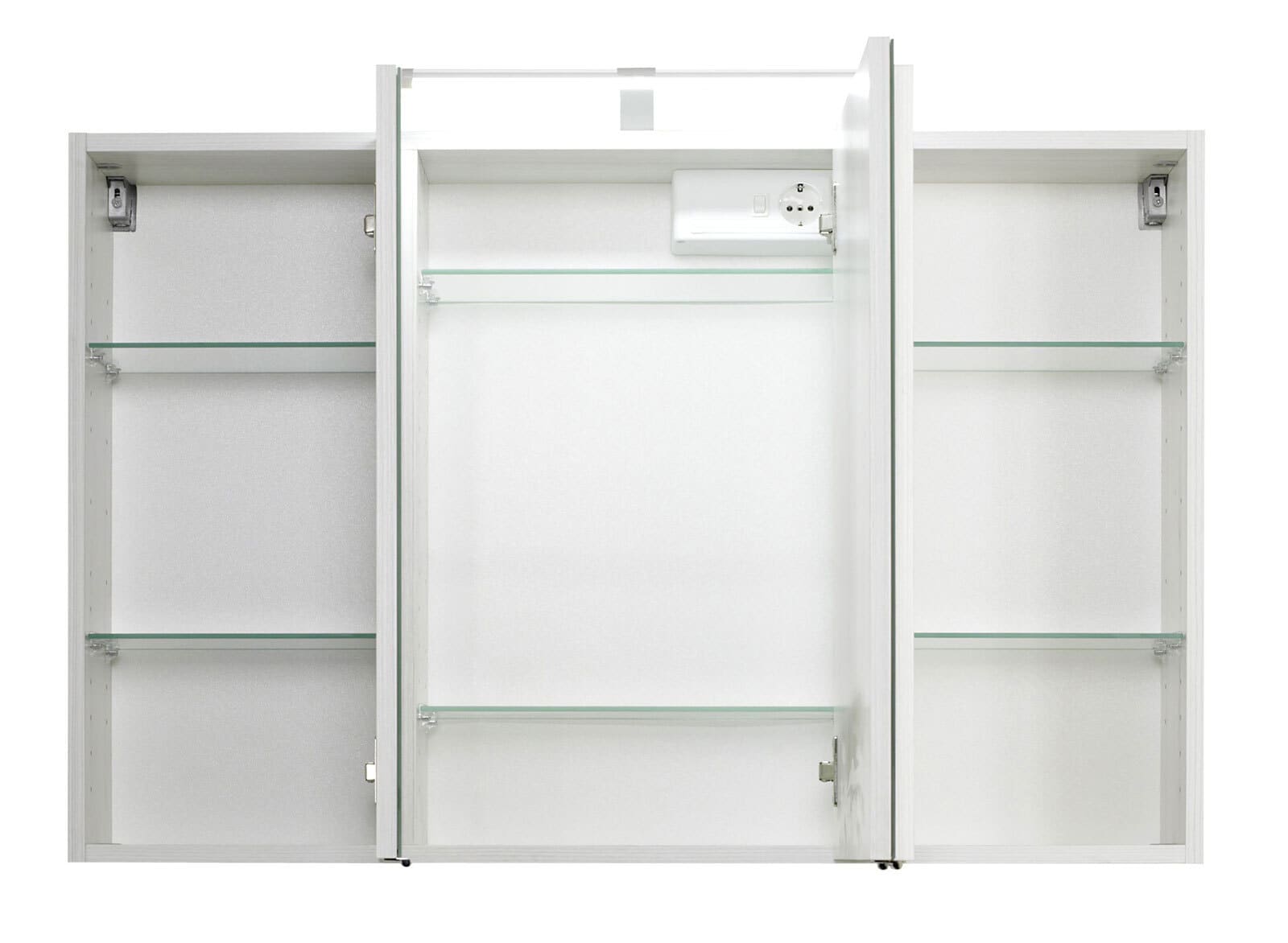 Spiegelschrank CARDIFF 100 x 64 cm Graphit