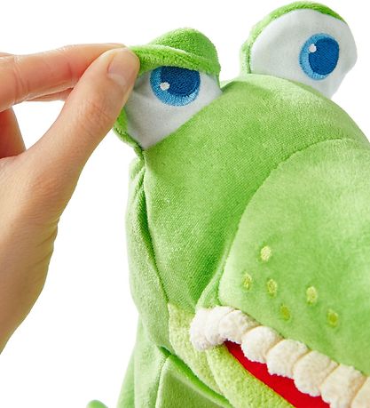 Haba H?nddukke - Krokodille -  Grøn