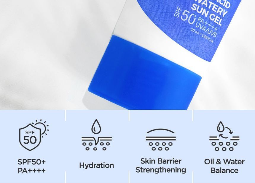 Isntree - Hyaluronzuur Waterige Zonnegel Mini