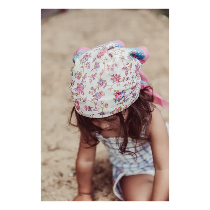 Louise Misha Foulard Capucine Fleuri | Rose