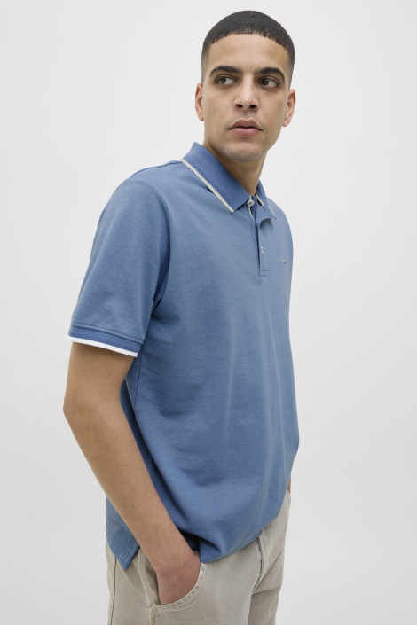 Jack & Jones blauwe heren polo