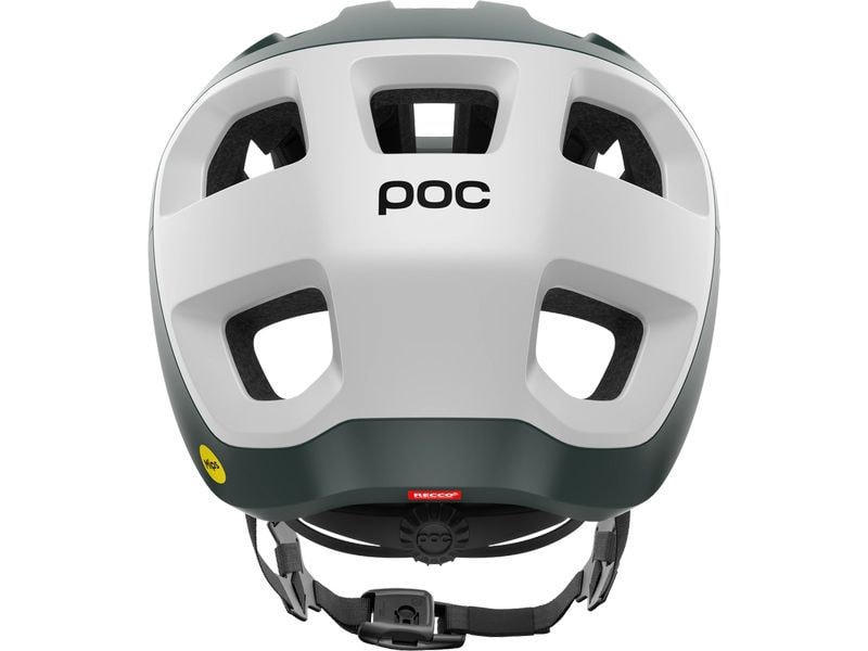 POC Helm Cularis Pargasite Grün Matt/Hydrogen Weiss Matt, M Velohelm