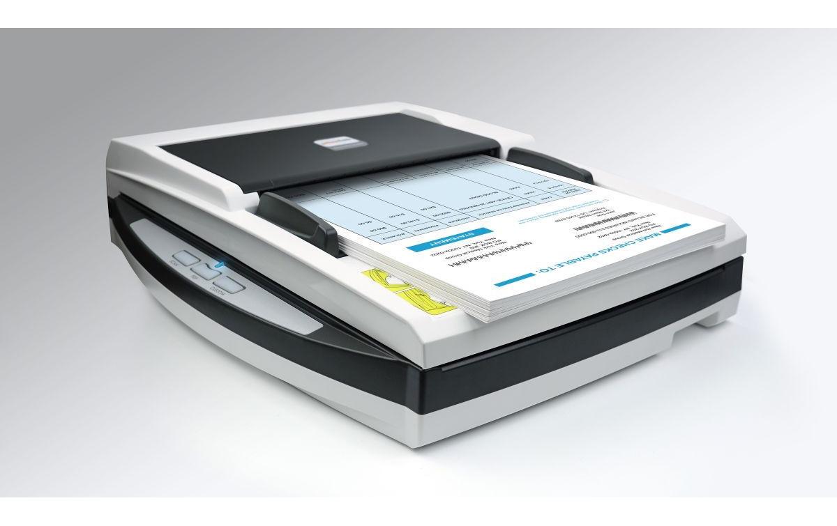 Dokumentenscanner PL4080<br>Kombination aus Flachbett- und ADF-Scanner