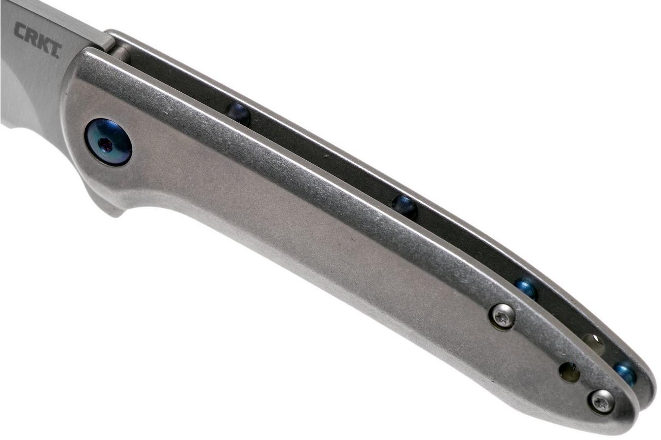 CRKT Delineation Silver 5385 zakmes, Eric Ochs design
