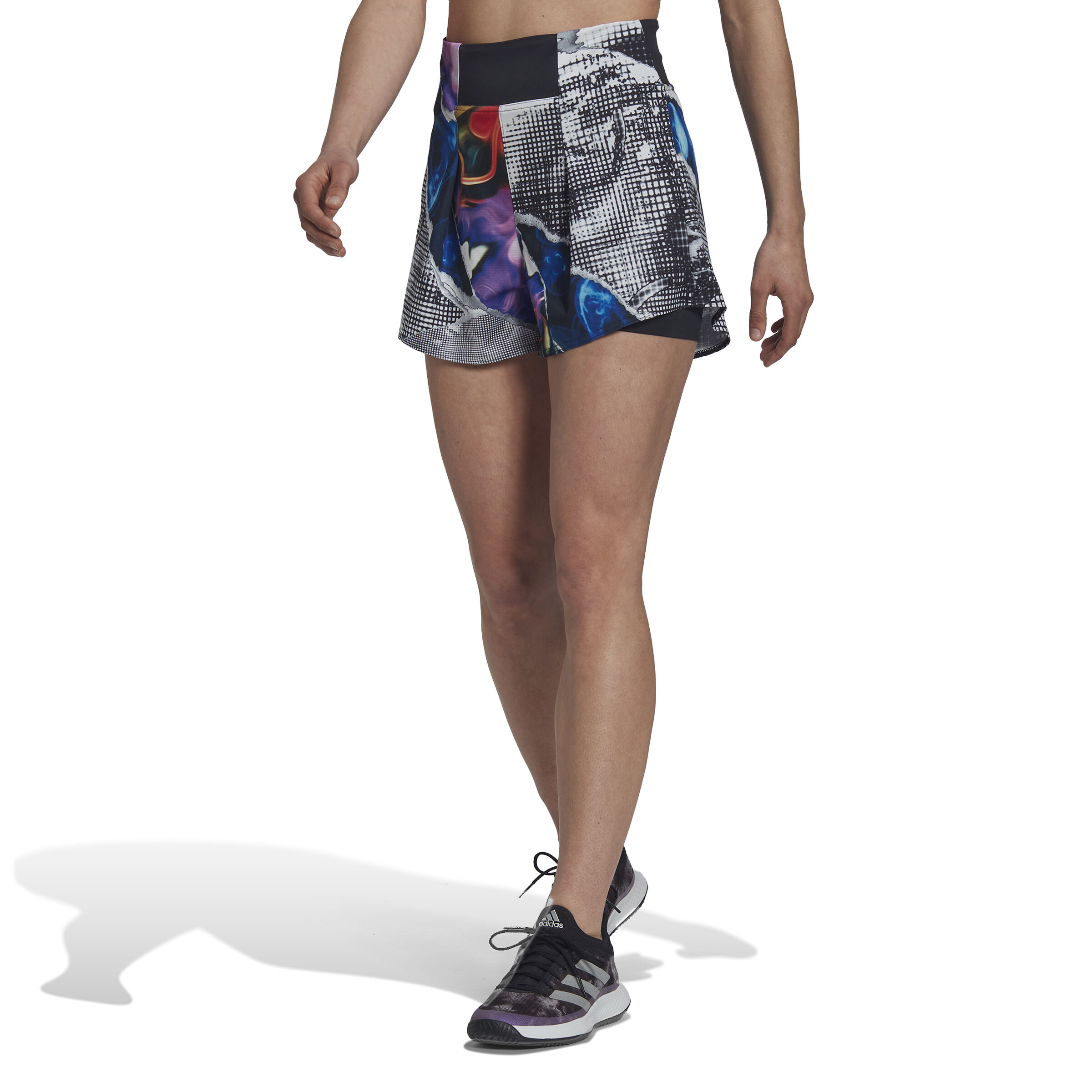 adidas US Series Printed Shorts Femmes - Noir
