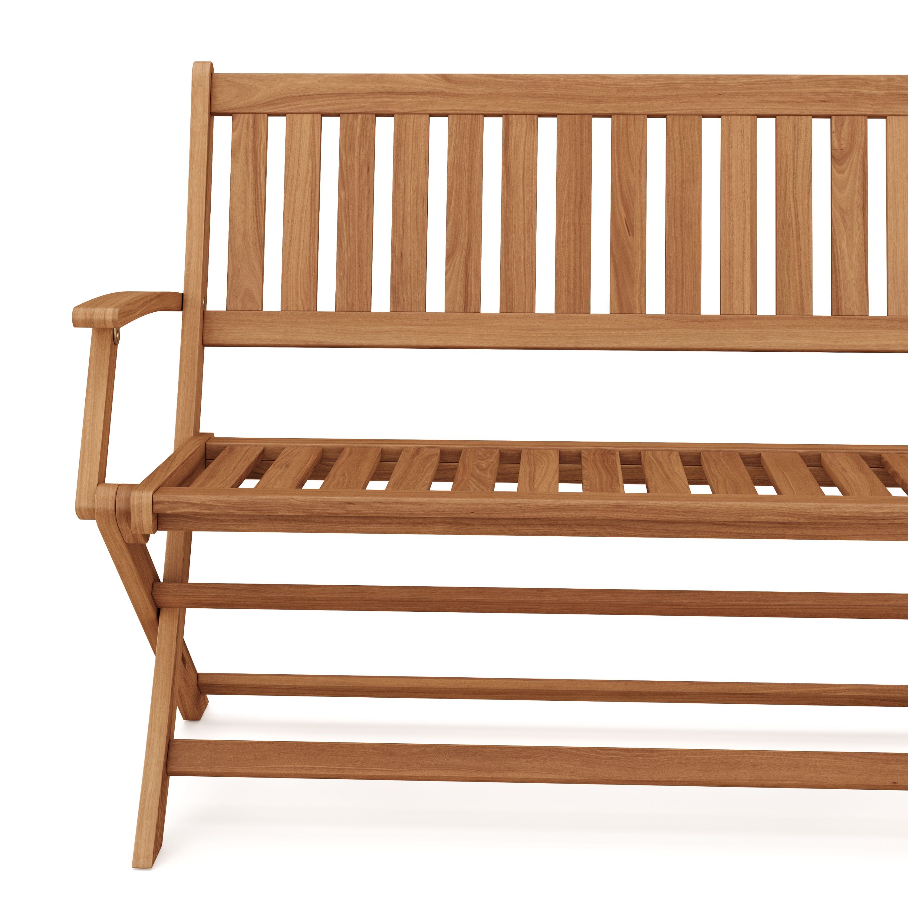 Gartenbank Holz ODAN 118 cm