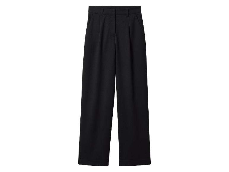 Dames flanellen broek - Wide leg