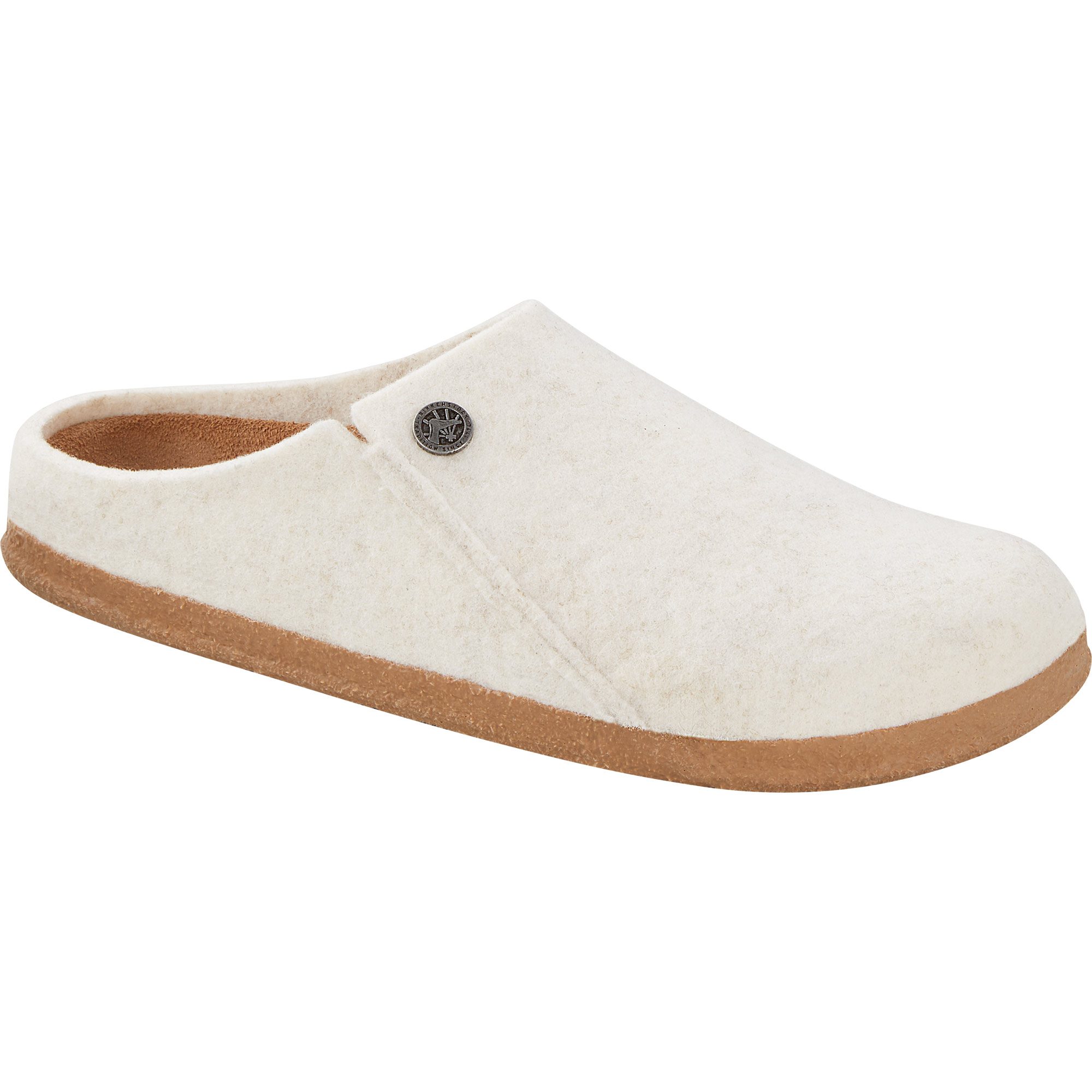 Birkenstock Zermatt Standard Fußbett Hausschuhe Damen ecru