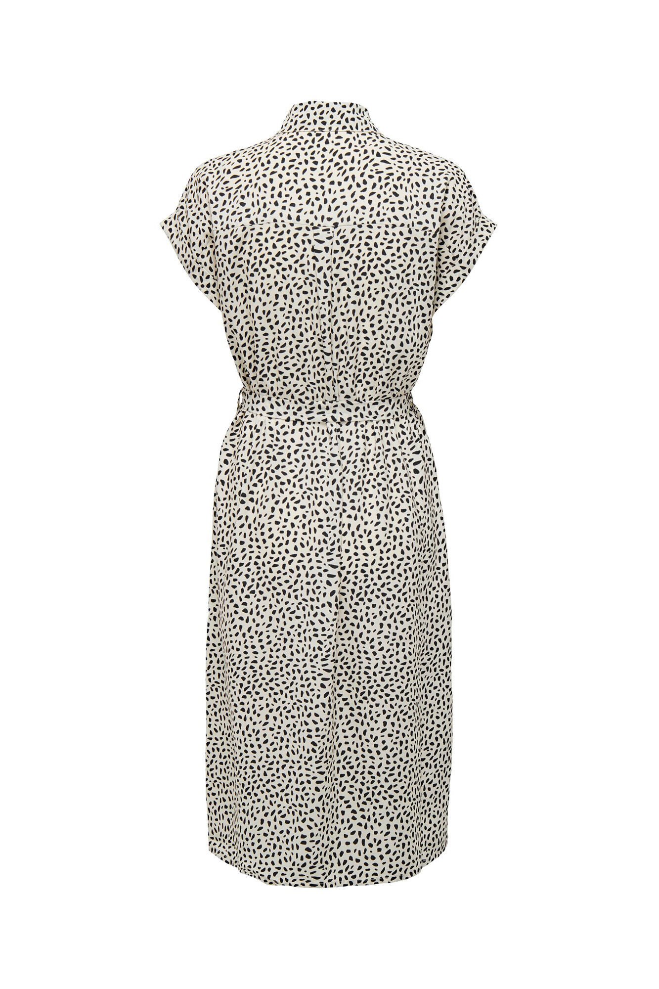 Vestido midi estilo camisa