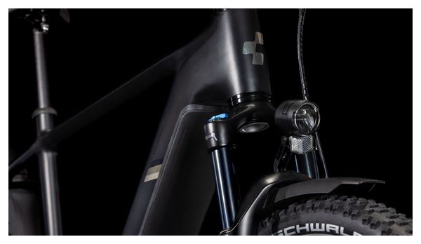 VTC Électrique Cube Nuride Hybrid Pro 800 Allroad Shimano Cues 10V 800 Wh 29'' Noir 2025