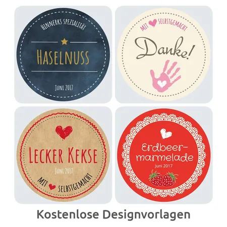 Avery Zweckform 5080 Wiederablösbare, runde Etiketten,A4 Ø 40 mm, 10 Bogen/240 Etiketten, weiß
