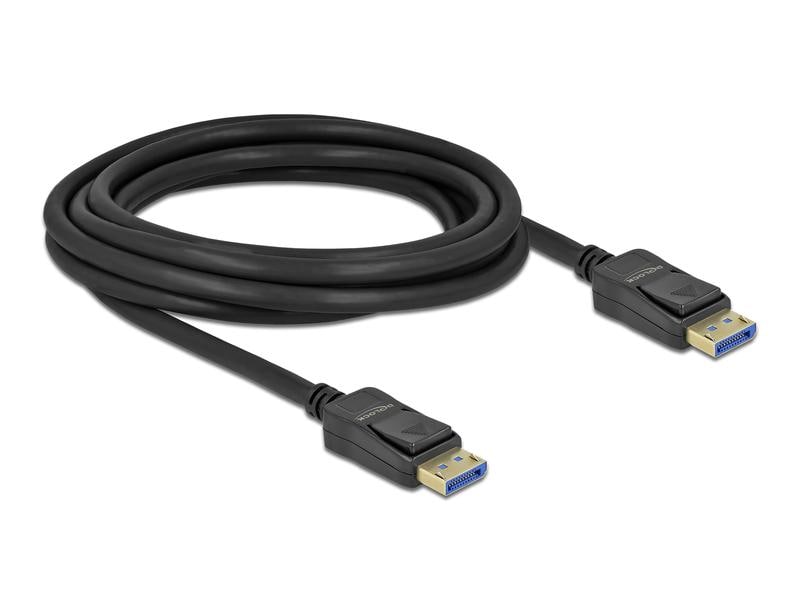 Delock Kabel 10K 60Hz, 54Gbps DisplayPort - DisplayPort, 3 Delock DisplayPort Kabel 10K 60 Hz 54 Gbps 3 m