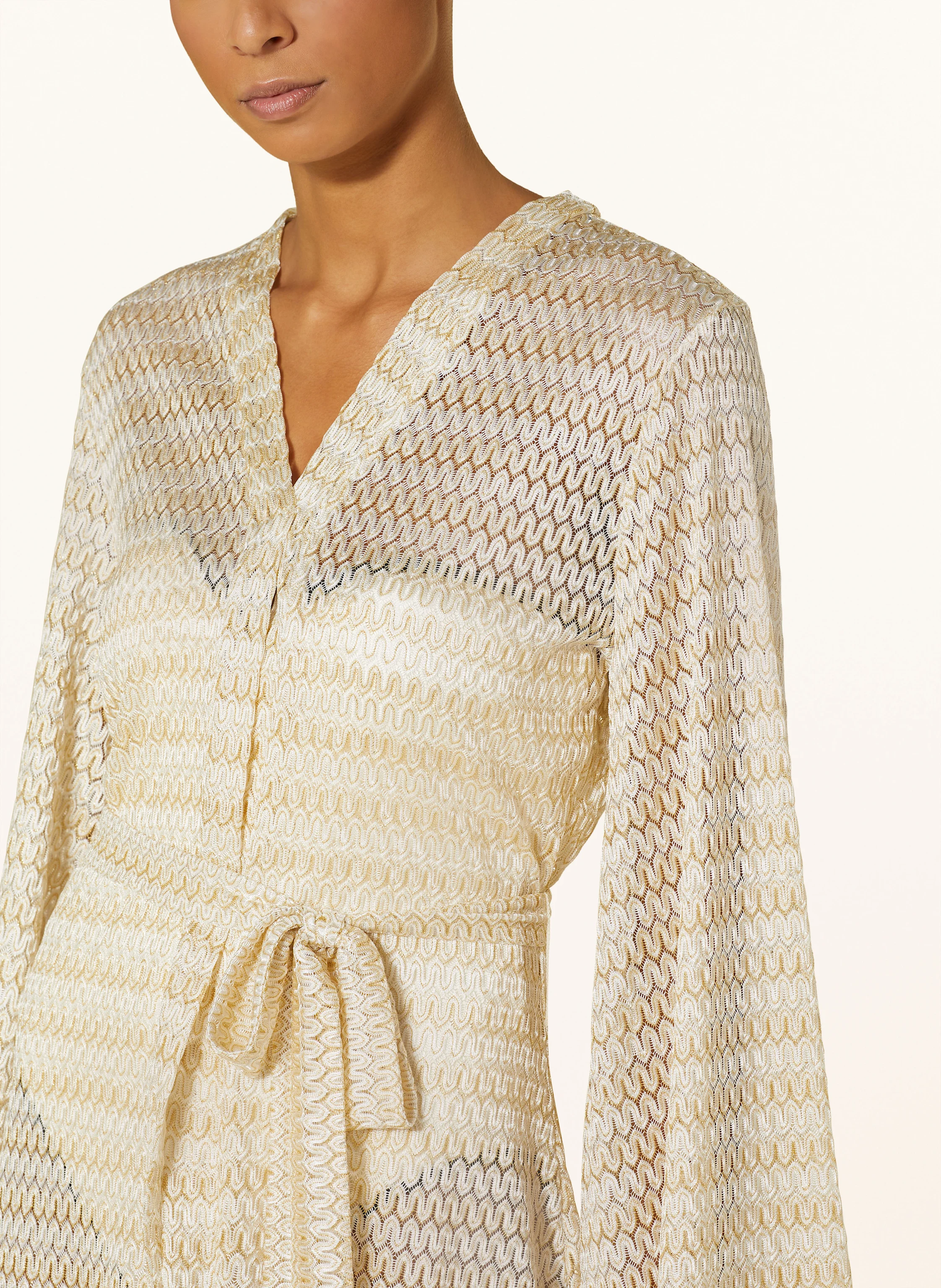 MELISSA ODABASH Kaftan ANNA mit Glitzergarn