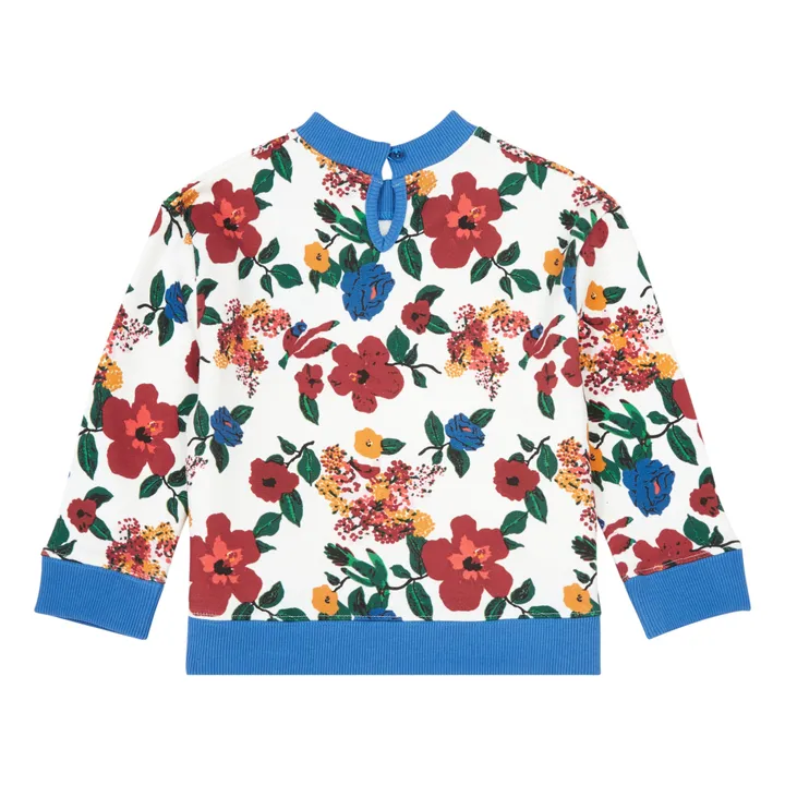 Lucas du Tertre Sweat Fleuri | Ecru