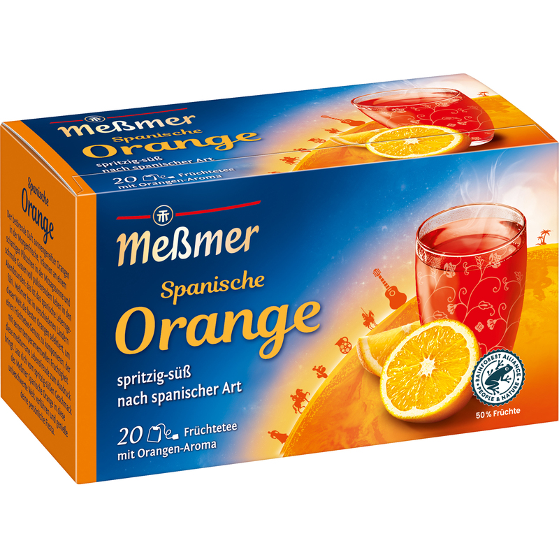 Messmer Tee Spanische Orange, 20 Stück