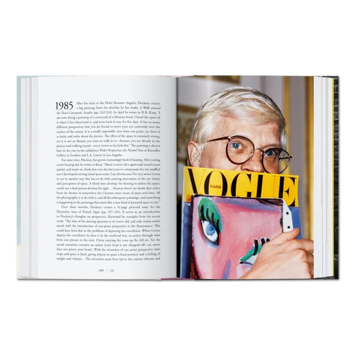Taschen David Hockney. Une chronologie. 40th Ed.