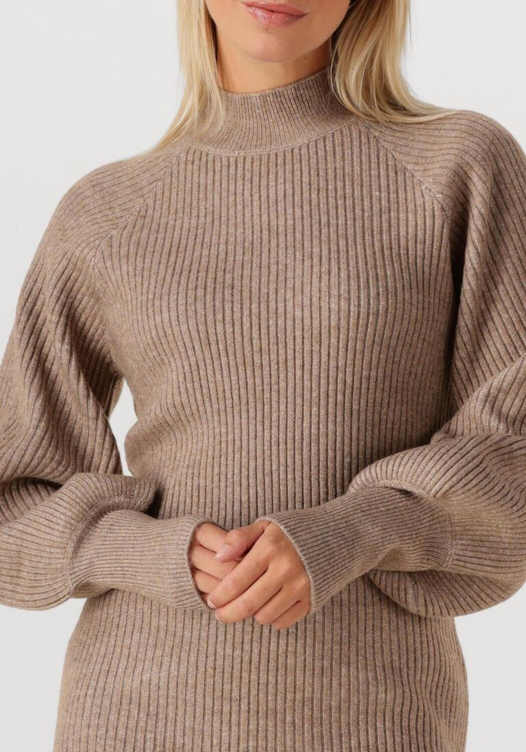 taupe ibana mini jurk kyra