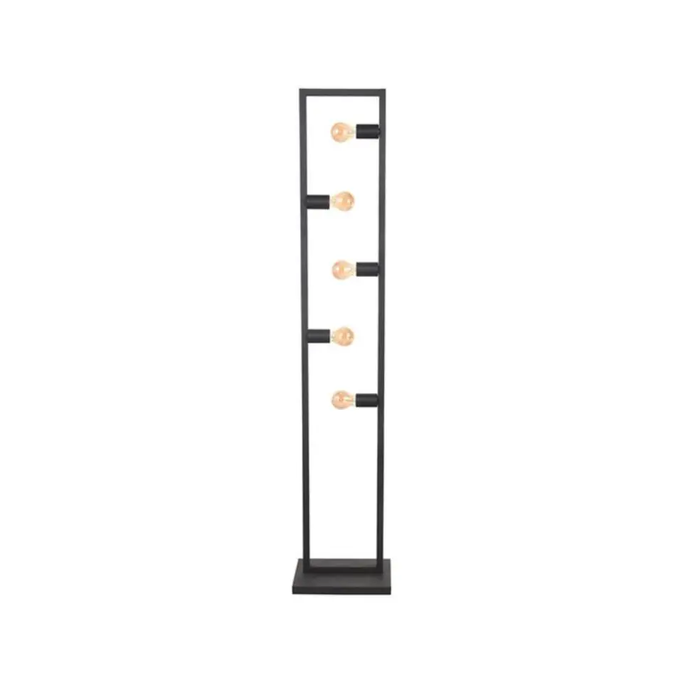 LABEL51 - Vloerlamp Quadrato 130cm - Zwart - Metaal