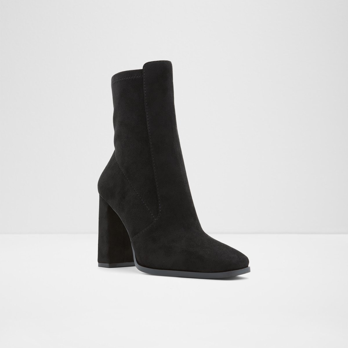 Audrella Black Textile Women Dress boots