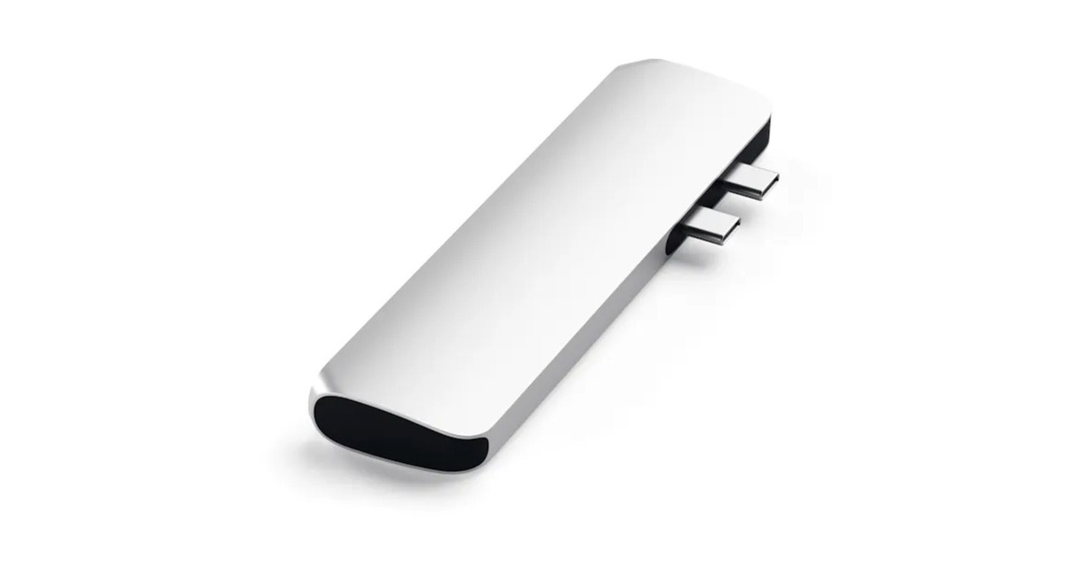 SatechiType-C Pro Hub Adapter  (Zilver, USB-C, HDMI, USB, SD)