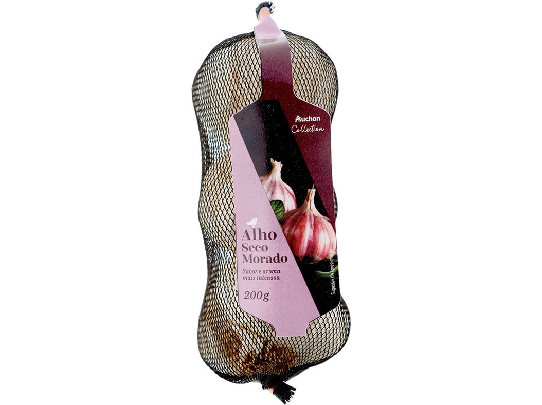 ALHO SECO MORADO AUCHAN COLLECTION 200 G
