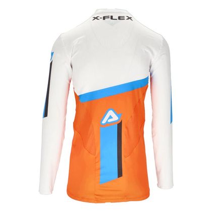 Maillot cross Acerbis X-FLEX FOUR 2023 - Orange / Blanc
