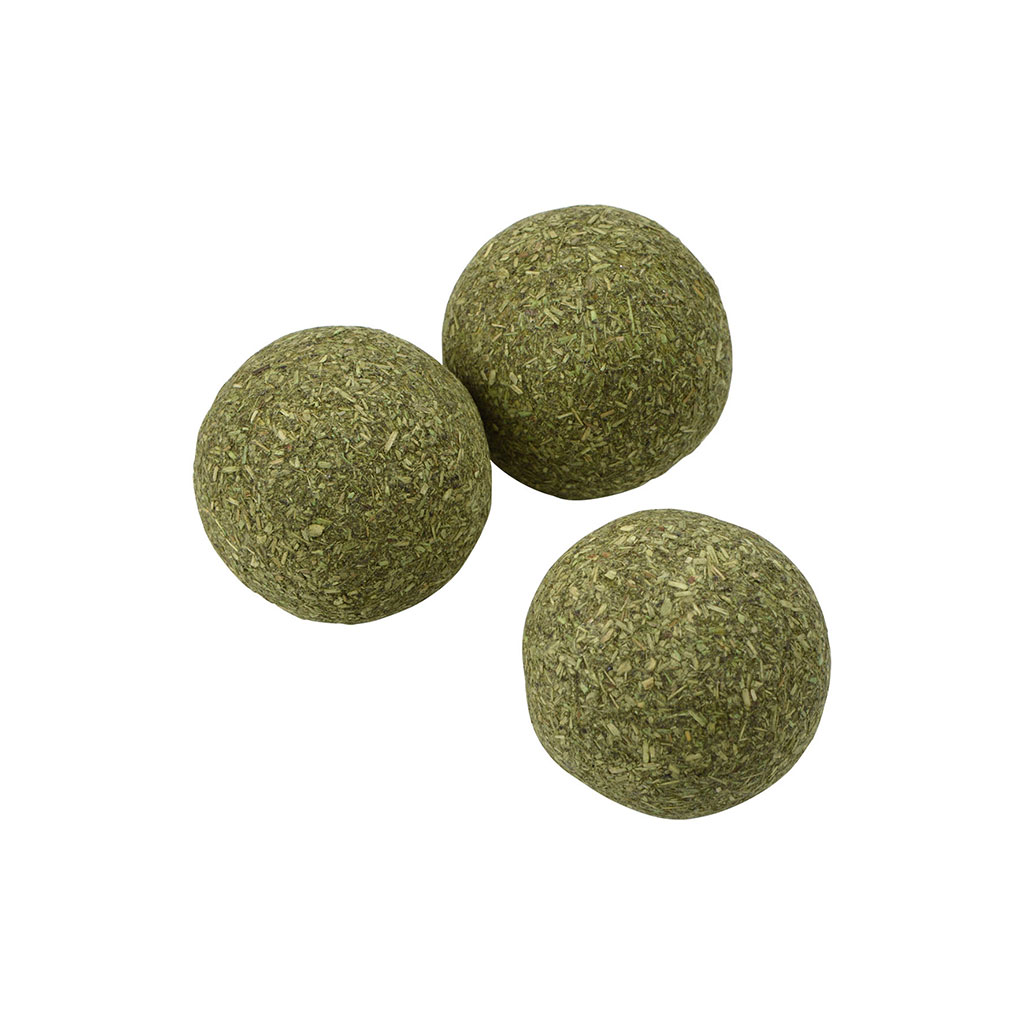 Lot de 3 balles matatabi pour chat