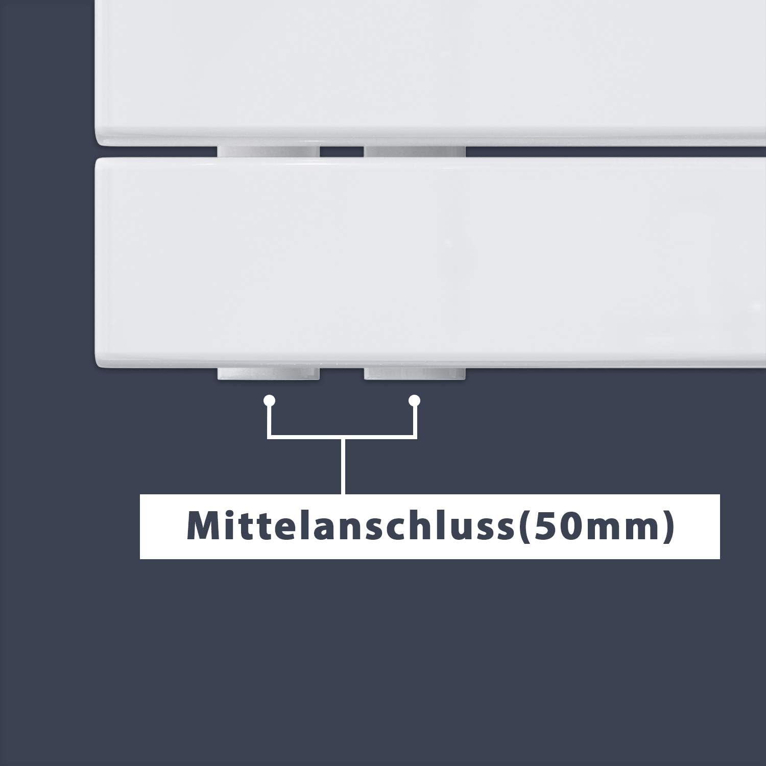 SONNI Badheizkörper 1590x600 mm Weiß, Handtuchheizkörper für Bad Heizkörper Flach mit Seitenanschluss Handtuchwärmer Handtuchhalter 1593W