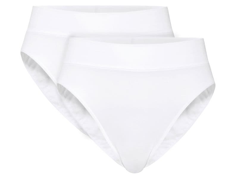 Calida Slip Elastic Duopack Weiss, S Damen Slip